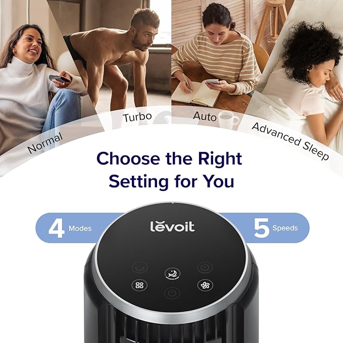 LEVOIT Classic 36 inch Tower Fan - Image 4