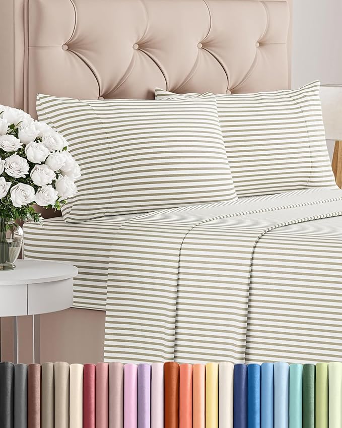 King Size 4 Piece Sheet Set by CGKUnlimited