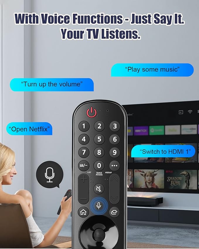 Replacement Voice Magic Remote for LG Smart TVs 2019–2024 - Image 5