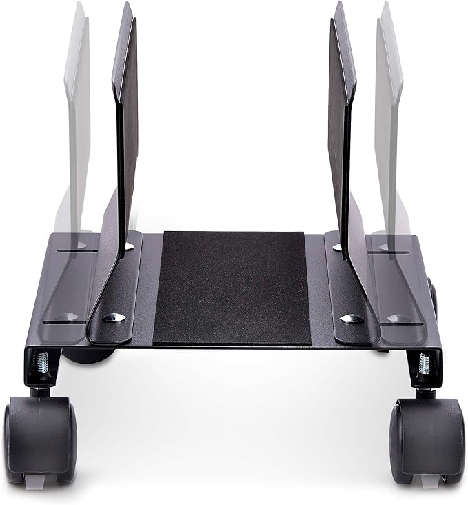 StarTech.com Computer Tower Cart, Rolling Mobile CPU Caddy on Wheels, Max Load - Image 4