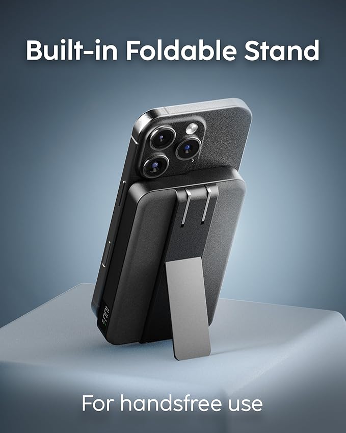 myCharge CliqLuxe+ Magnetic Wireless Power Bank 5, 000mAh | iPhone & MagSafe - Image 5