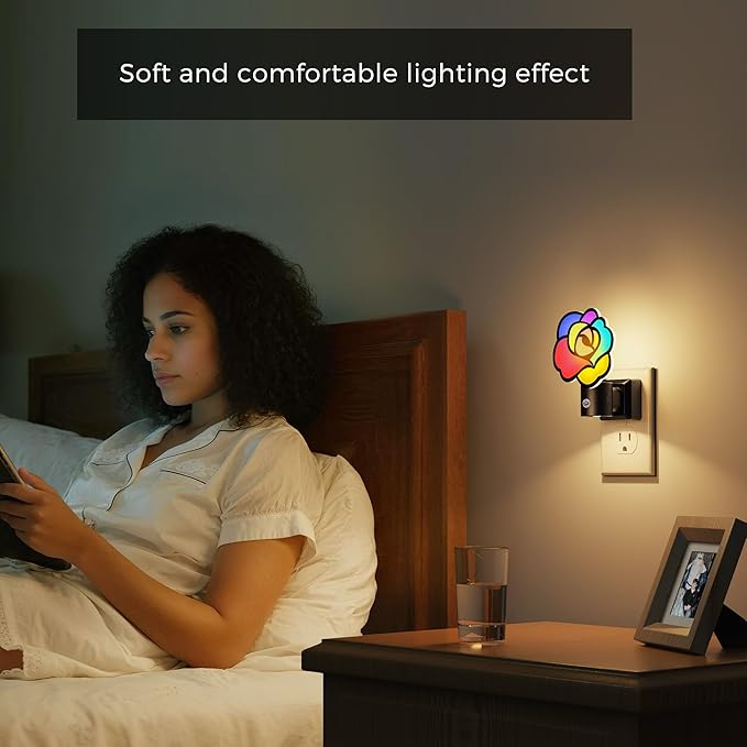 L LOHAS LED Night Lights Plug into Wall, Night Light - Image 6