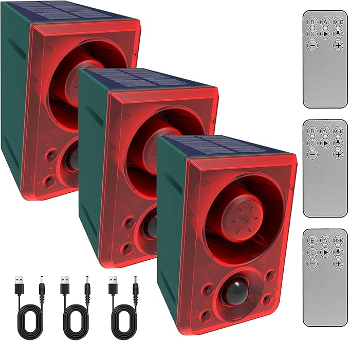ChunHee Solar Outdoor Motion Sensor Alarm by ChunHee