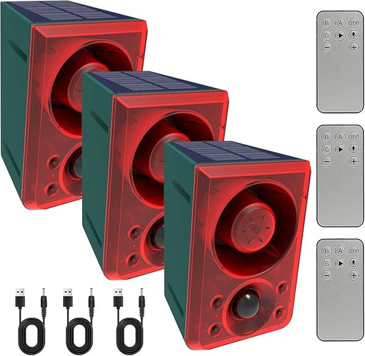ChunHee Solar Outdoor Motion Sensor Alarm by ChunHee