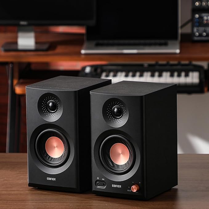 Edifier MR3 Powered Studio Monitor Speakers, Hi-Res Audio Certified Bluetooth - Image 5