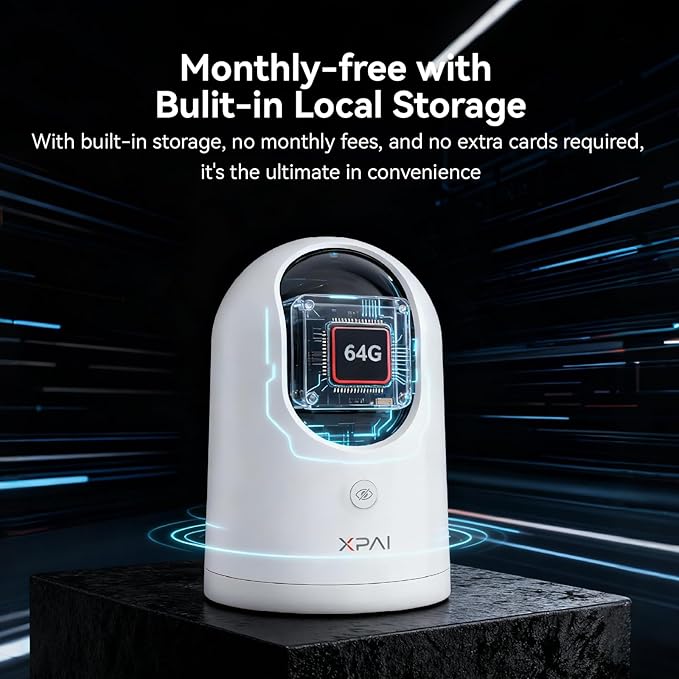 xpai 4K Security Camera, Industry's First - Image 4