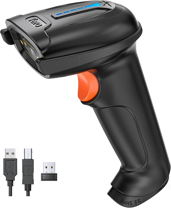 Tera Barcode Scanner Wireless Versatile 2-in-1 by Tera