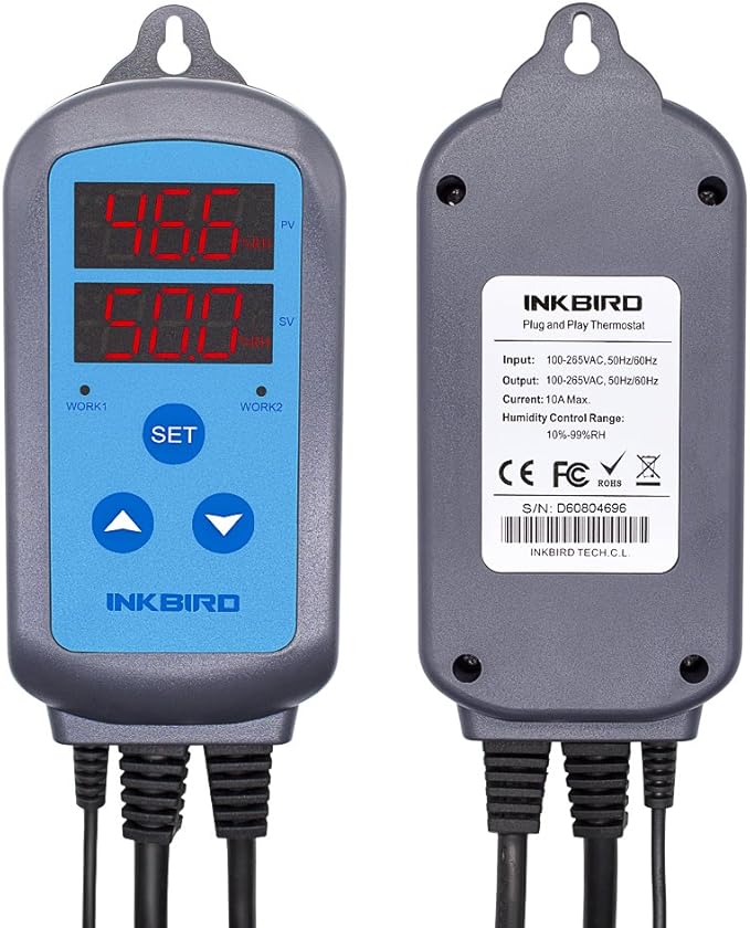 Inkbird Humidity Controller IHC200 Humidistat Mushroom Greenhouse Pre Wired - Image 6