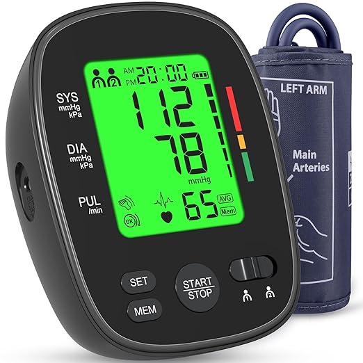 Blood Pressure Monitor Upper Arm: Automatic Blood Pressure Monitors by Ronowee