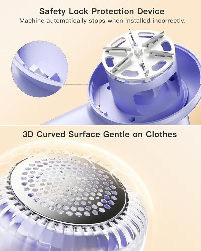 coldSky Rechargeable Fabric Shaver, Lint Shaver - Image 5