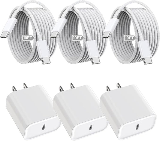 iPhone 16 15 Charger Fast Charging, iPad Air/Pro/Mini by TrimDish