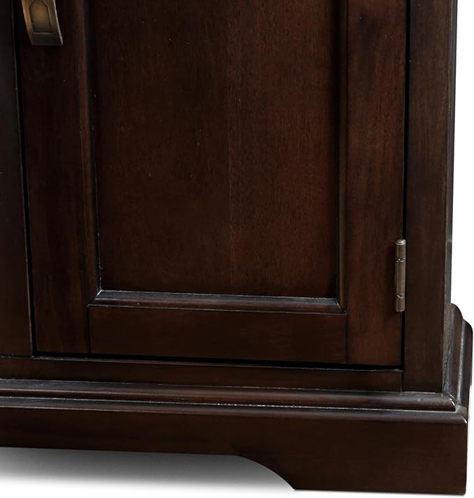 Leick Home 81360 Iverson Three Door TV Stand - Image 4