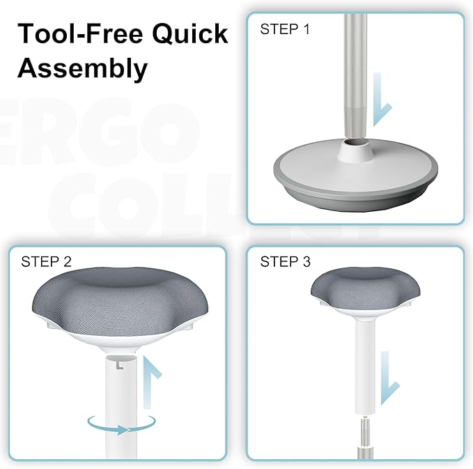 Standing Stool, Ergonomic Standing Desk Chair - Image 7
