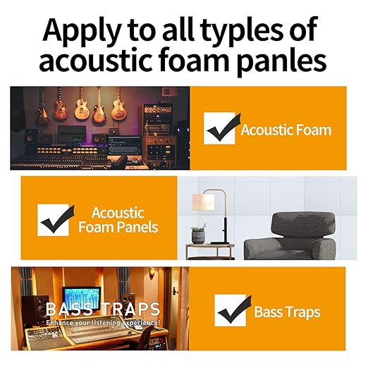 Focusound 300 Pack Yellow Point Double-Sided Adhesive Dots - Image 7