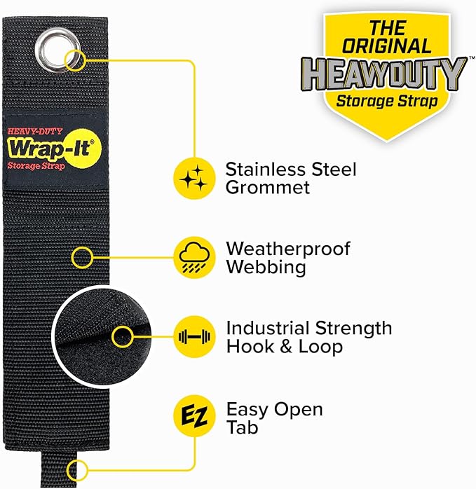 Heavy-Duty Wrap-It Storage Straps, Rope and More - Image 5