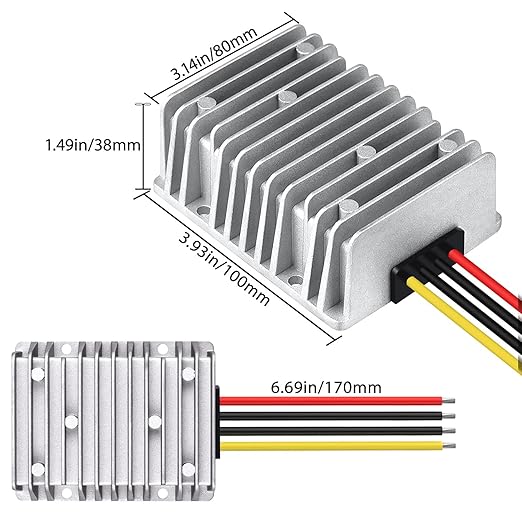 LeMotech DC 36v/48v to 12v Converter 30A 360W Step Down Converter Voltage - Image 4