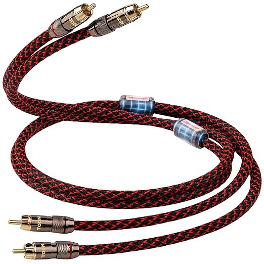 TODN HiFi 4-Core-OFC RCA Cables by TODNAudio