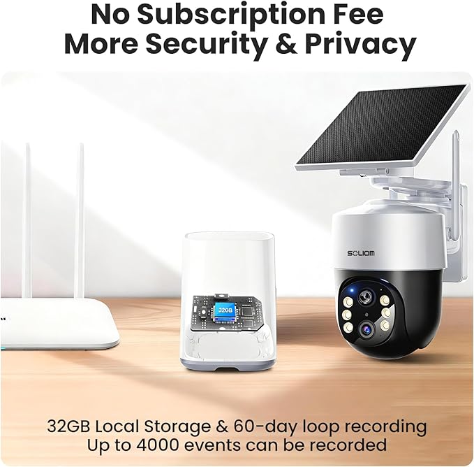 SOLIOM Security Cameras Wireless Outdoor, 8MP Ultra HD - Image 6