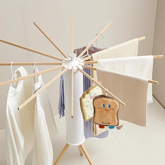 JOOM Tripod Clothes Drying Rack, Garment Rack Portable and Foldable Space - Image 3