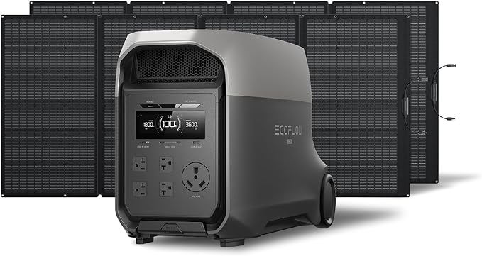 EF ECOFLOW DELTA 3 Ultra Portable Power Station by EFECOFLOW