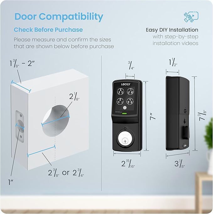 Lockly Smart Lock Model 7S, Keyless Entry - Image 9