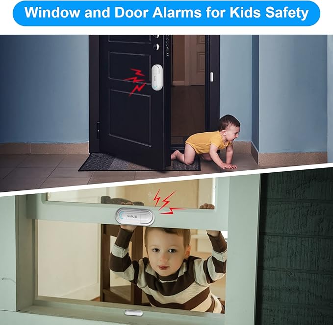 SanJie Window Alarm Sensors Door Alarms - Image 3