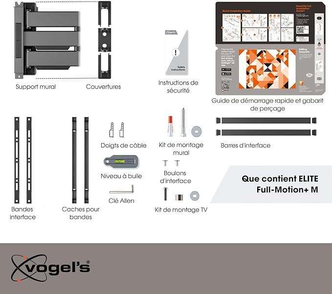 Vogel's TVM 5445 Full-Motion Ultra-Thin TV Wall Bracket - Image 7