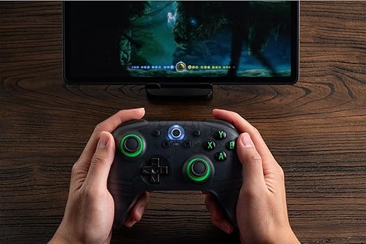 8Bitdo Ultimate 2C Hall Effect Joysticks and Hall Triggers Wireless Controller - Image 9
