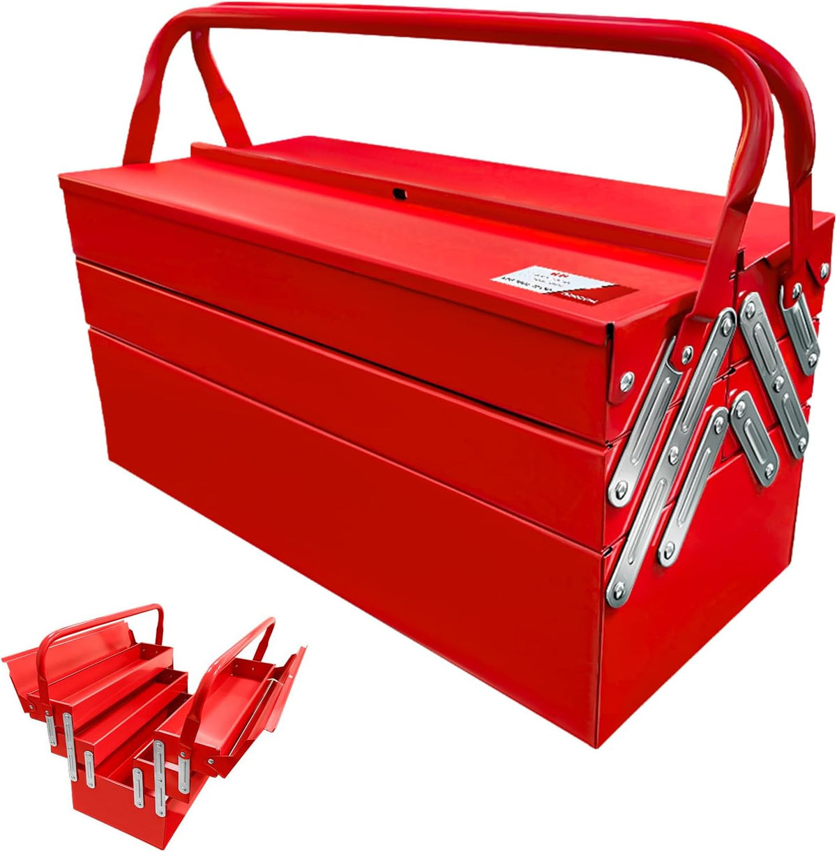 yatointo metal cantilever tool box 18 inch, 3, main product view