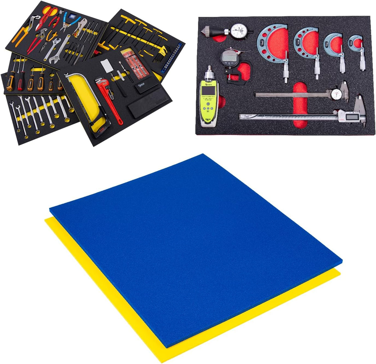 5s tool box shadow foam organizers (2 color), main product view
