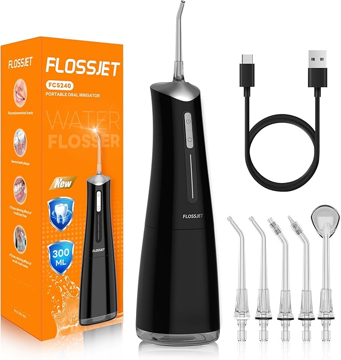 FlossJet Water Dental Flosser Cordless Oral Irrigator by Unknown
