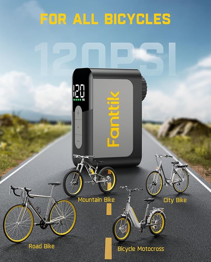 Fanttik X10 Ace Mini Bike Pump - Image 7