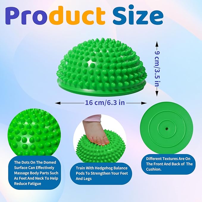 Wobble Cushion Set for Sensory Kids and Balance Training - Image 3
