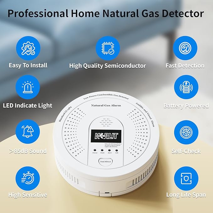 Explosion-Proof Natural Gas Detector Alarm - Image 7