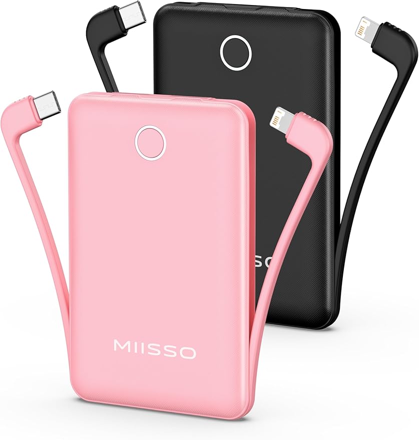 10000mAh Mini Portable Charger by MIISSO