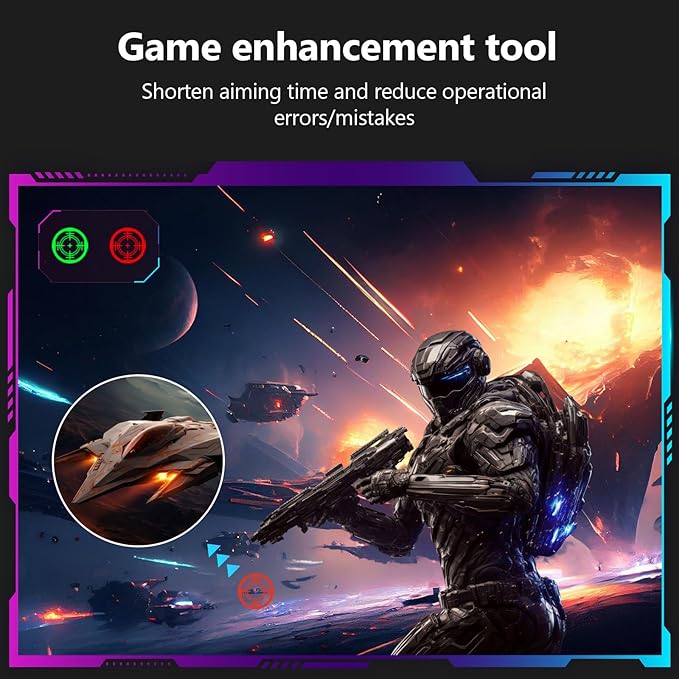 Z-Edge 27 inch Curved Gaming Monitor, FHD 1080P 240Hz 280Hz Curved 1500R - Image 6