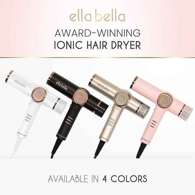 ELLA BELLA® Professional Ionic Hair Dryer - Image 7