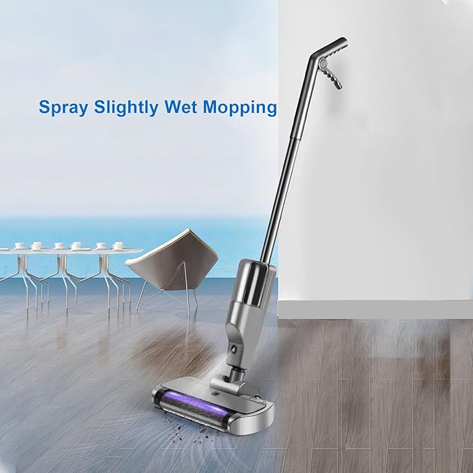 Diydeg Wet Dry Vacuum Cleaner, 550ml Water Tank Spray Automatic Vacuum Mop - Image 7