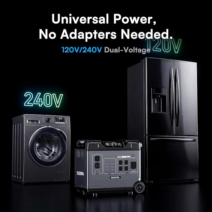 OUKITEL 5120W Power Station BP5000 Pro Max - Image 6
