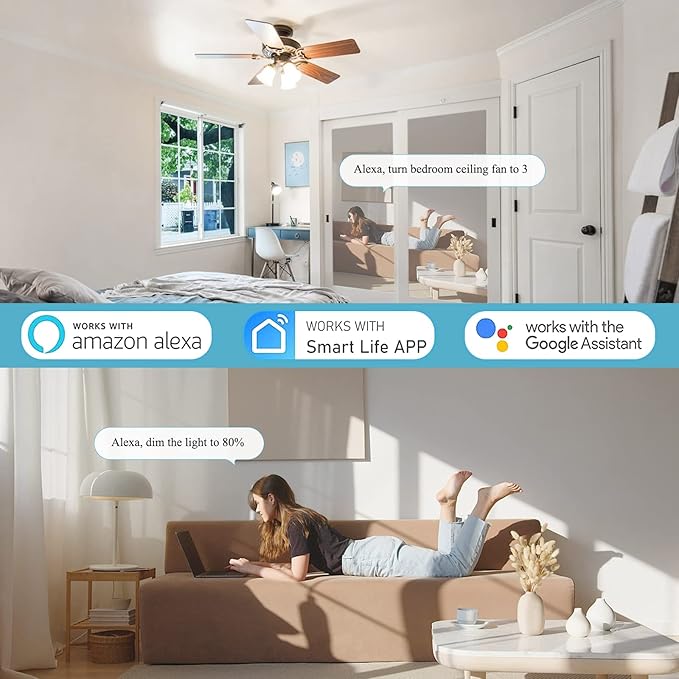 Universal Hunter Ceiling Fan Remote Control Kit, Smart Wi-Fi Control Kit - Image 4