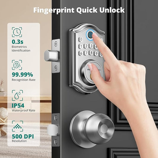AkaGear DS10 Keyless Entry Door Lock - Image 2