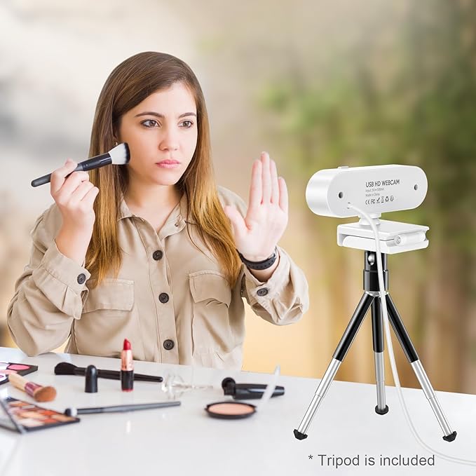 MOERTEK 2K Webcam for PC, Webcam - Image 8