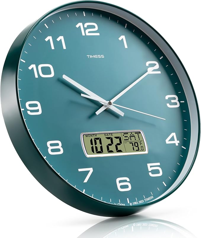 TIMESS Wall Clock, Ideal Modern Home, Office Decor - Image 2
