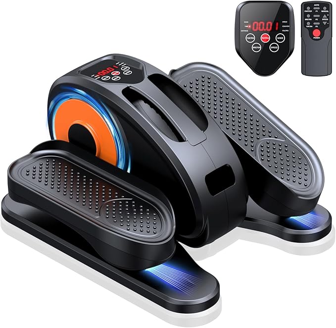 GUGTTR Under Desk Elliptical Machine, Electric Elliptical Leg Exerciser by GUGTTR