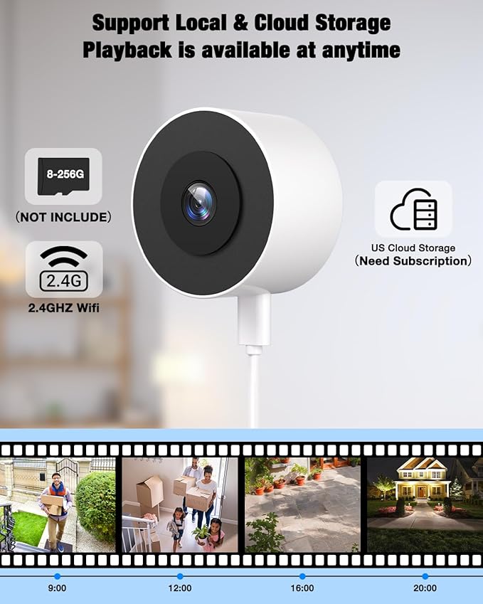 Atfoyer 2K Window Camera for Home Security - Image 5