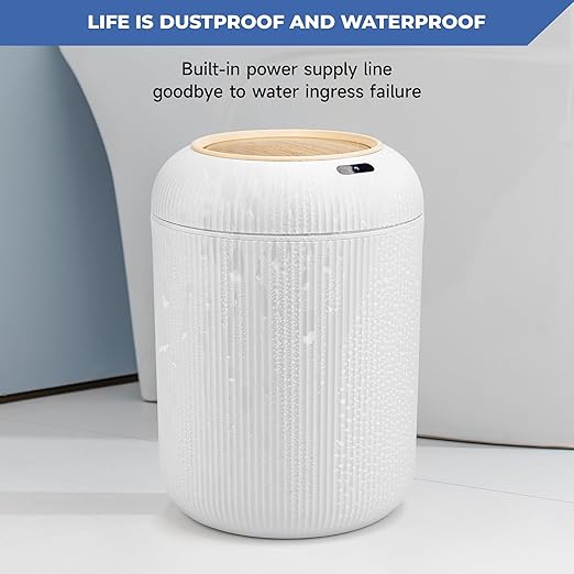 Pukomc Smart Sensor Wastebasket, Convenient and Hygienic Easy to Use, - Image 7