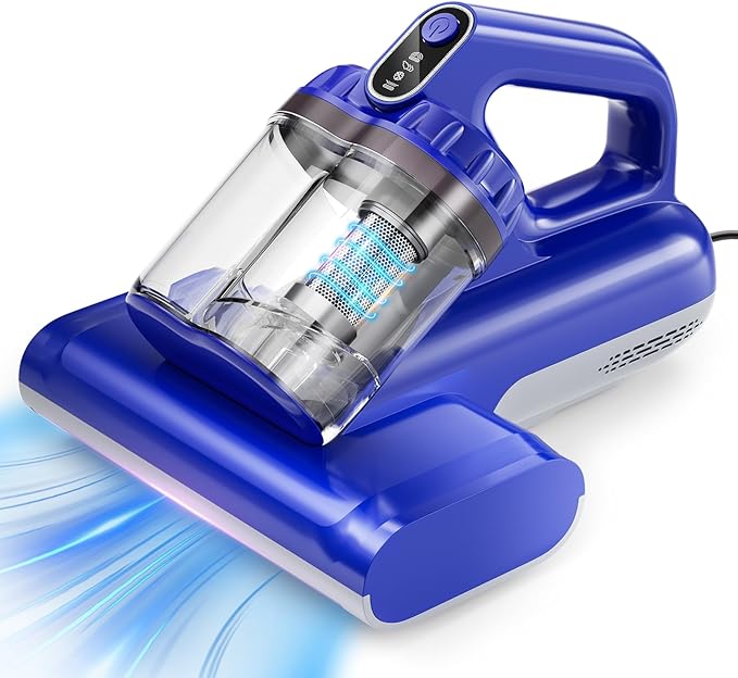 BYHUME Mattress Vacuum Cleaner, 17Kpa 650W Bed Vacuum Cleaner, 273nm UV-C Light by BYHUME
