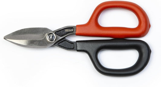 Crescent Wiss 7" Tool Line Clamp Snip Tinner | WDF7S | Drop Forge, Straight Sens