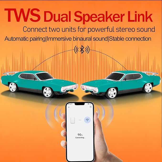 Retro Car Bluetooth Speaker - Image 3