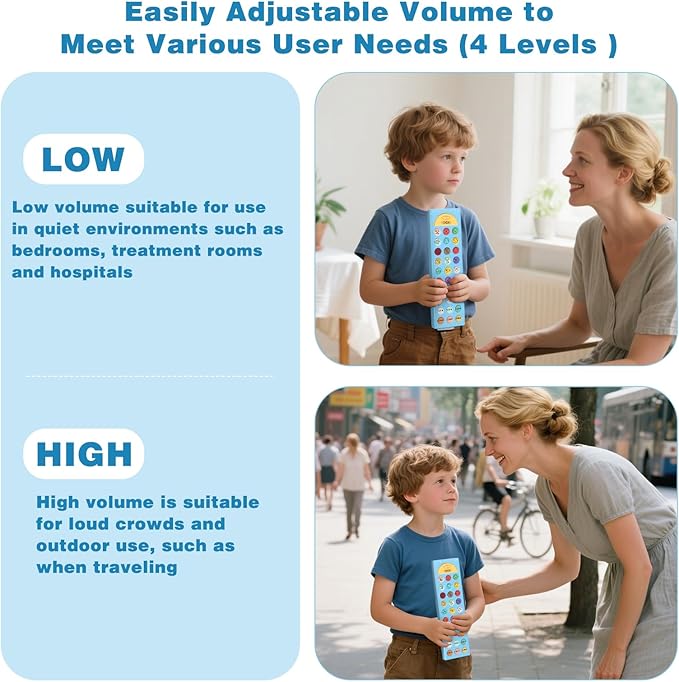 Joyreal AAC Device for Autism, Non Verbal Communication Tools for Speech - Image 4